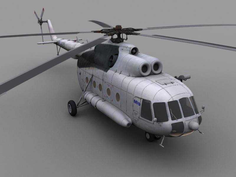 3d model mi-8