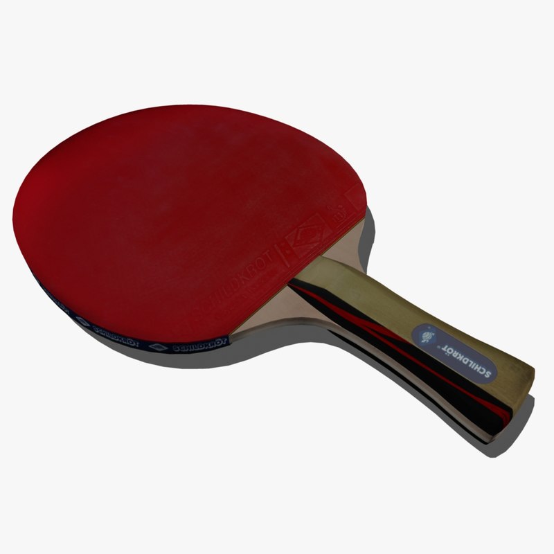 pingpong paddle 3d model