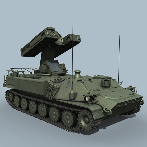 soviet sam sa-13 gopher 3d model