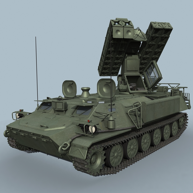 soviet sam sa-13 gopher 3d model