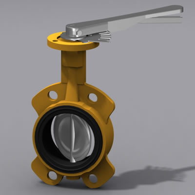 Download Butterfly Valve 3d Model