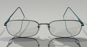 3d glasses giorgio armani model