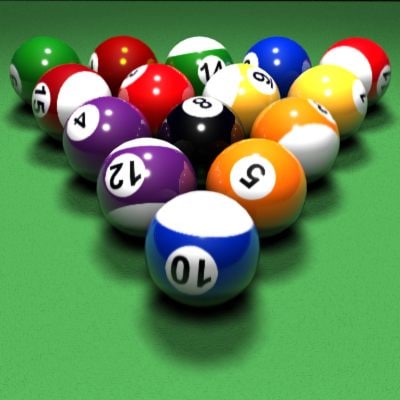 pool table 3d model