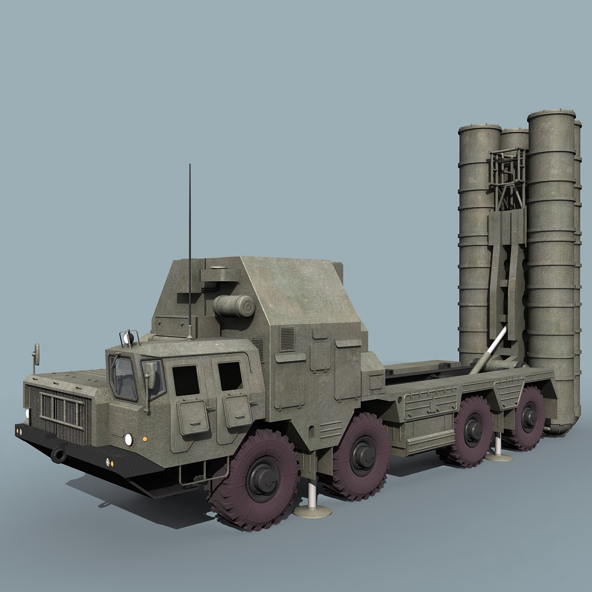 russian grumble sa-20 sam 3d model