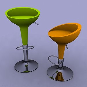 bombo stool 3d model