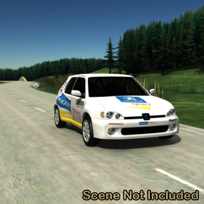 peugeot 106 maxi 3d model peugeot 106 maxi 3d model