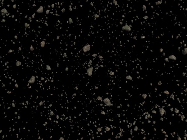 asteroid field