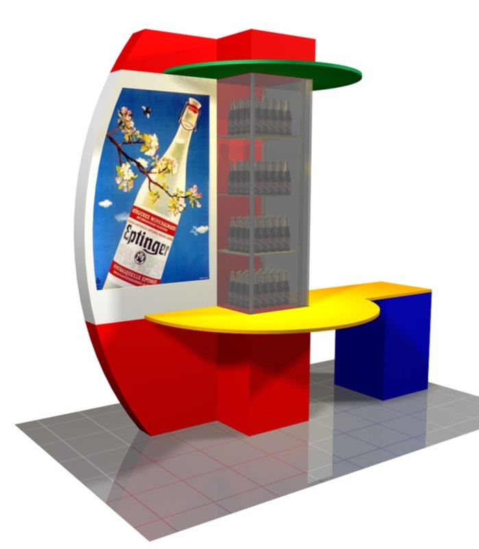 kiosk 3d 3ds