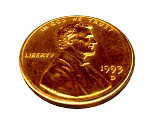 lwo penny coin