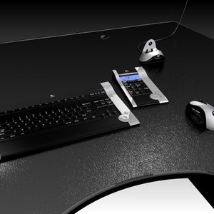 computer keyboard dinovo 3d model