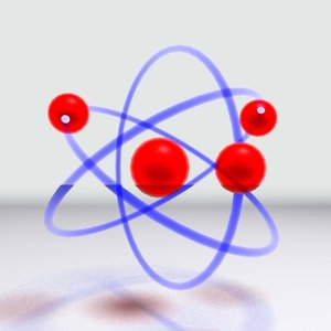 3d max orbiting atom