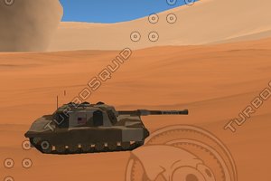 m1a1 tank humvee 3d model