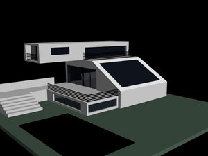 nano house 3d model