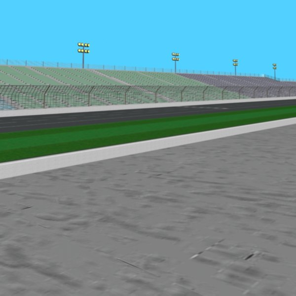 oval race track max