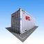 cargo shipping container 3d model
