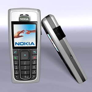 nokia 6230 3d model