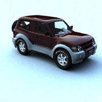 3ds max mitsubishi pajero