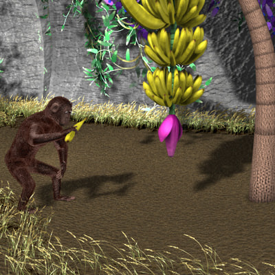 monkey rigged