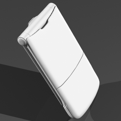 3d flip phone