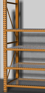 3d model warehouse rack