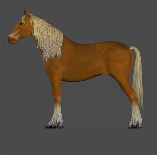 d&d horse miniature