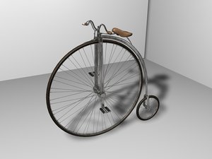 3d model bike