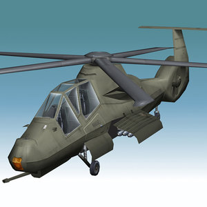 3dsmax comanche helicopter