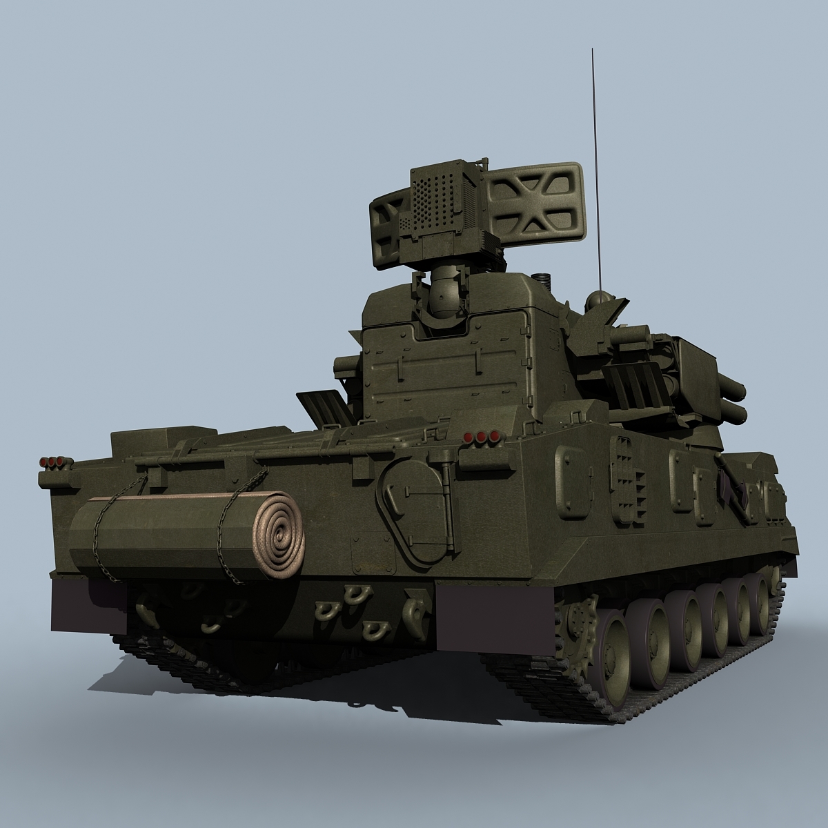 russian sa-19 grison 3d model