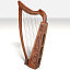 3d model of harp
