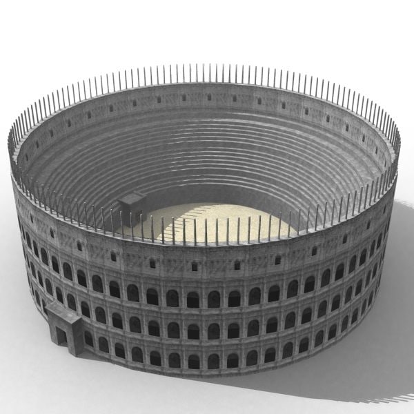 colosseum 3d model