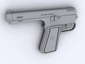 gun dumb 3d model