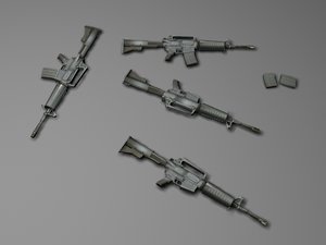3ds max m4a1