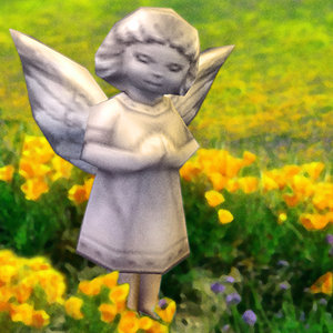 cherub statue 3d model