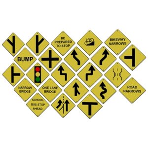 3ds max road street signs