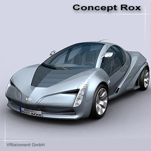 concept car 3d model