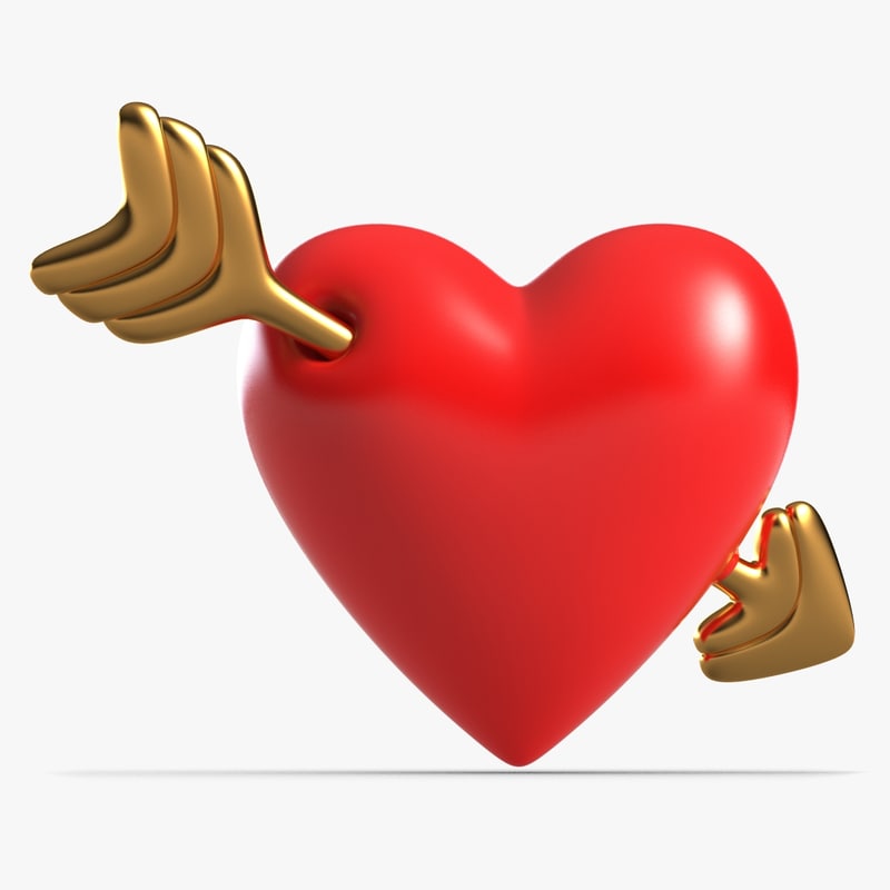 3ds heart arrow