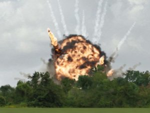 explosion afterburn 3d model