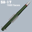 missiles russian sam 3d model