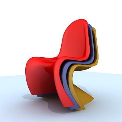Panton Chair 3d Model