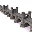 3d medieval bridge model