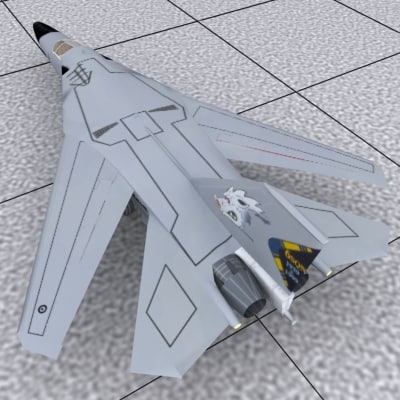 3d general dynamics f-111 model