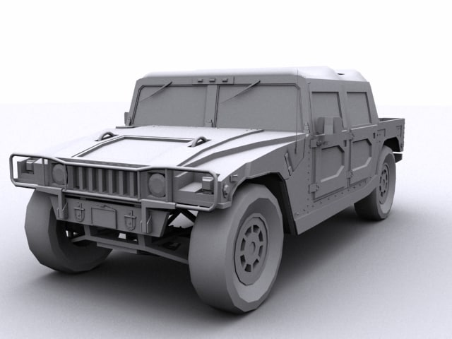 Hummer автомобилей механик 3d