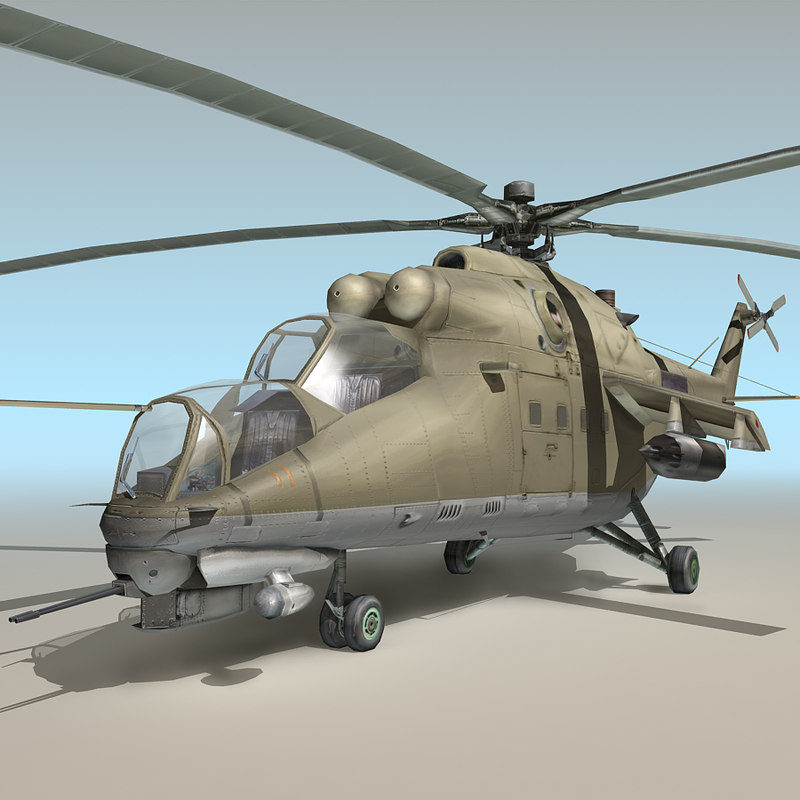 mil mi-35 mi35 mi 3d max