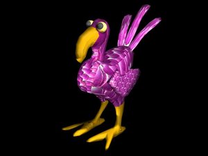 free dodo bird 3d model