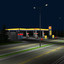 shell gas station day 3d model