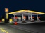 shell gas station day 3d model