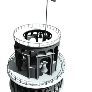 pisa tower 3d model