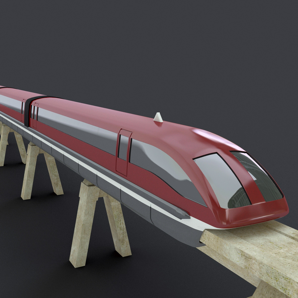 3d model of transrapid