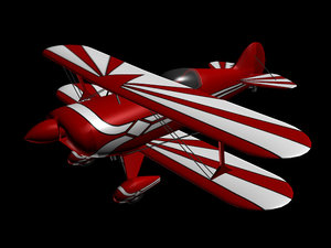 3d pitts plane