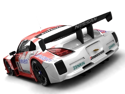 3d model nissan 350z xanavi jgtc
